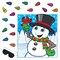 Beistle 19in. x 17½in. Pin The Nose On The Snowman Game - 24 Pack